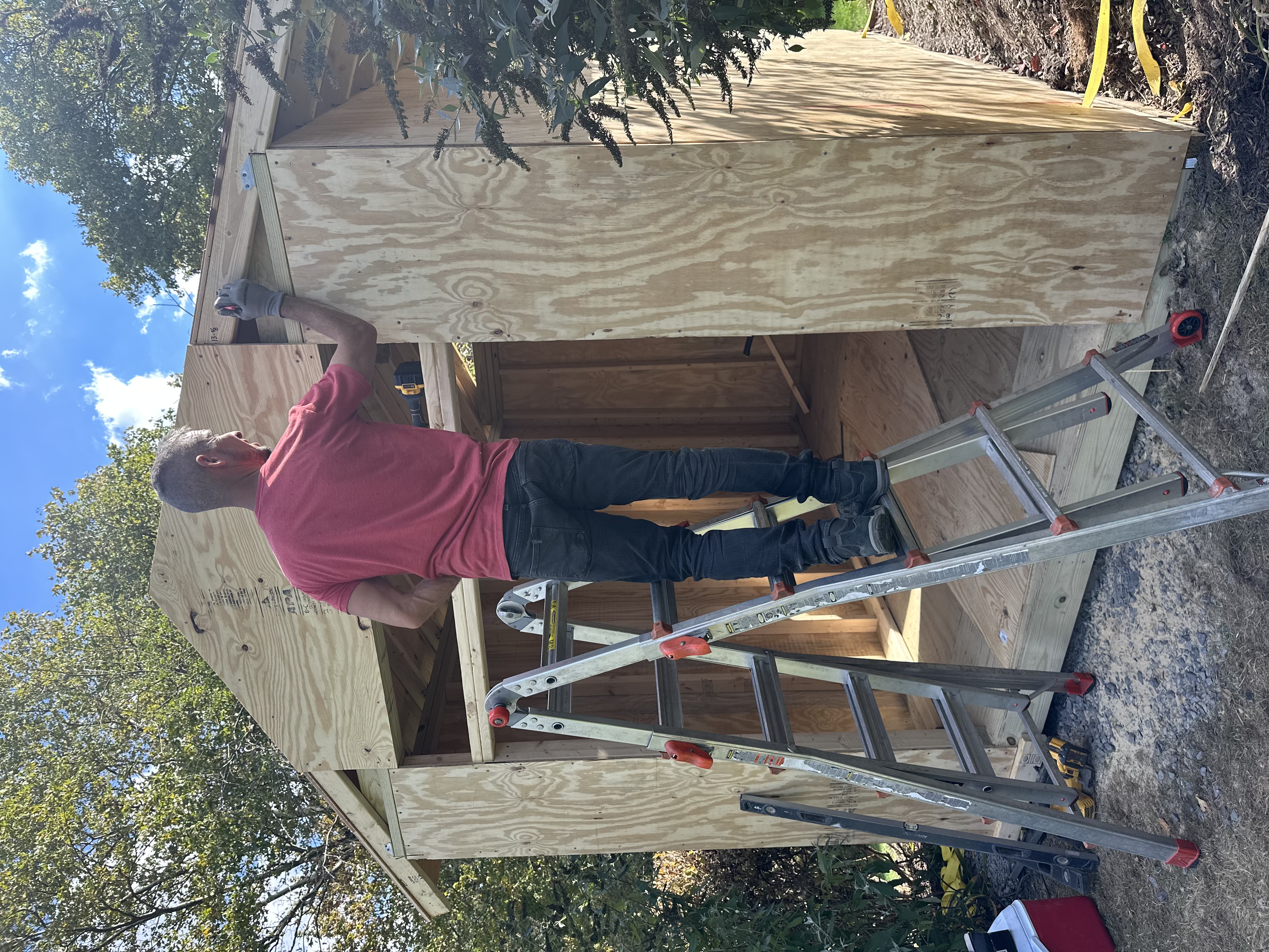 2025 shed project build photo 3